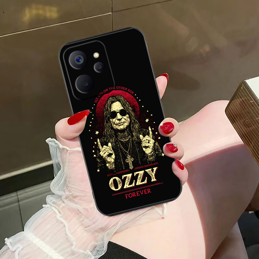 Realme Gt 6 - Casing Ponsel Art Singer O-ozzy O-osbourne